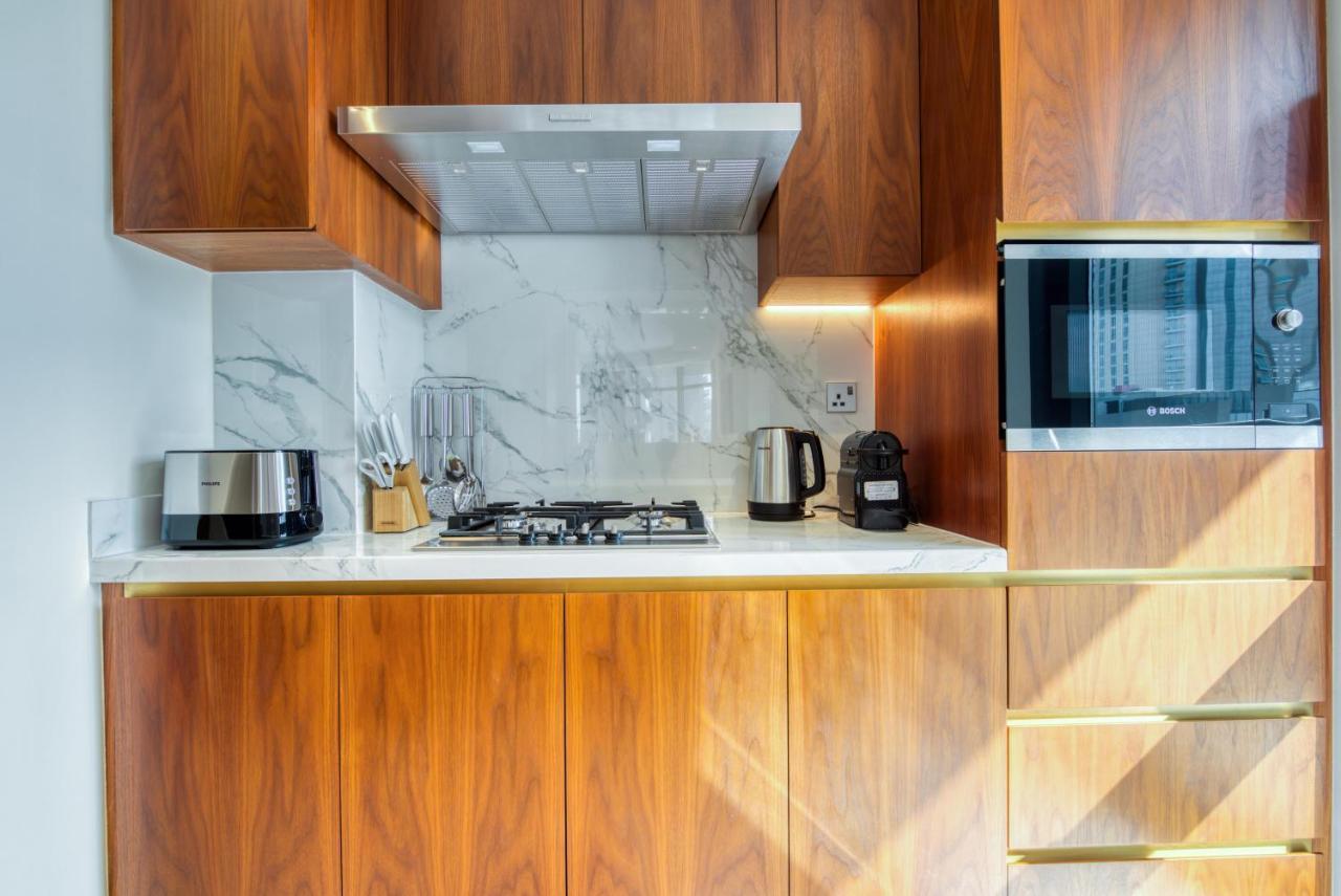 Rh- Modern Comfort, Bright 1Br Near Dubai Mall, City Views Bagian luar foto
