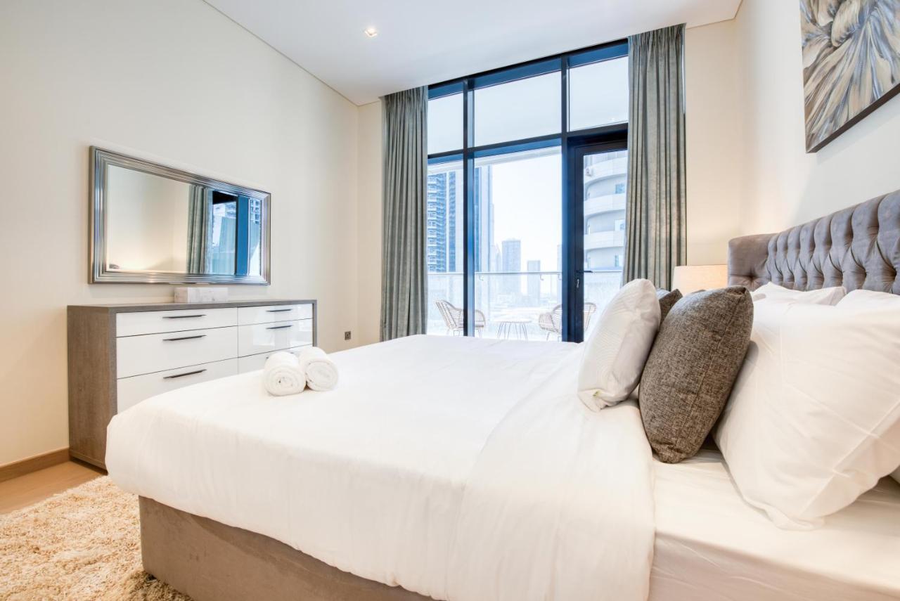 Rh- Modern Comfort, Bright 1Br Near Dubai Mall, City Views Bagian luar foto