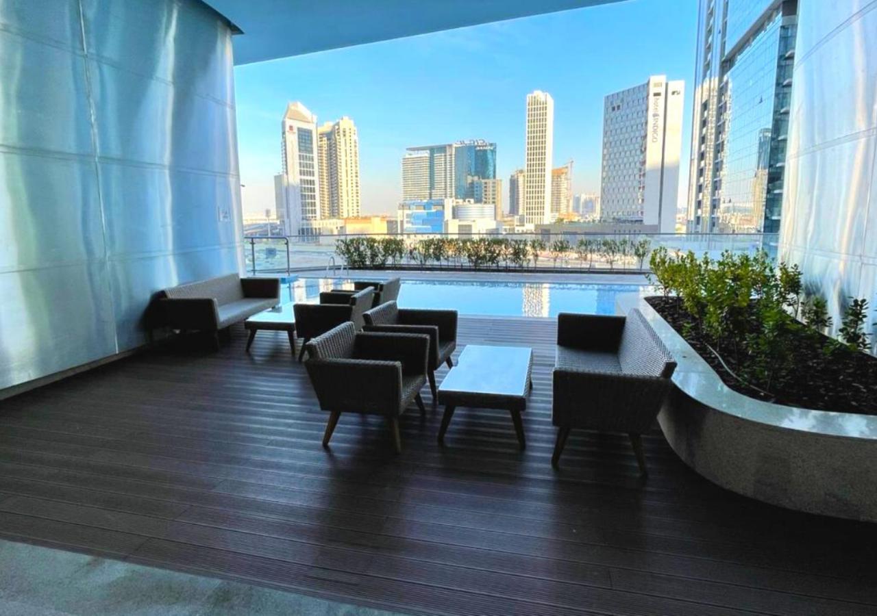 Rh- Modern Comfort, Bright 1Br Near Dubai Mall, City Views Bagian luar foto