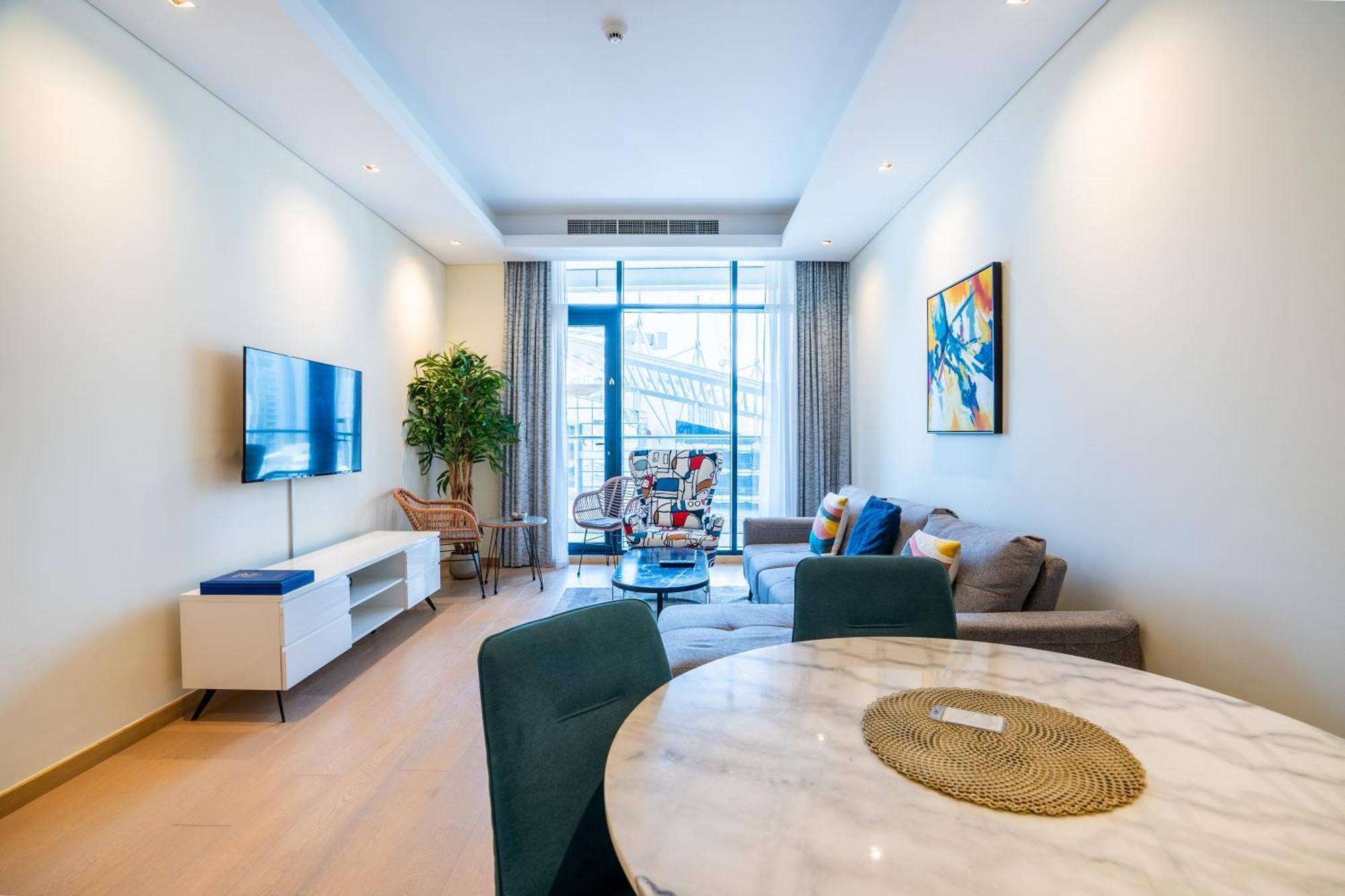 Rh- Modern Comfort, Bright 1Br Near Dubai Mall, City Views Bagian luar foto